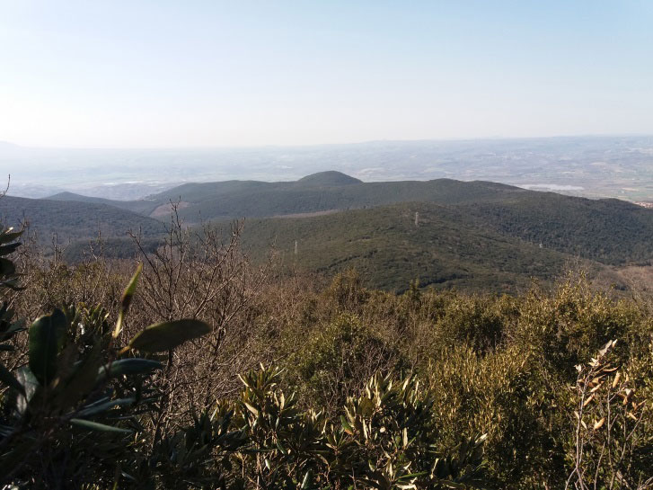 Monte Civitelle visto dal Castellare